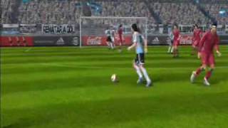 Lionel Messi PES 2008 dribble star [upl. by Willtrude791]