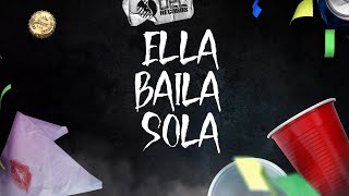 Ella Baila Sola  Video Con Letras  Eslabon Armado y Peso Pluma  DEL Records 2023 [upl. by Izabel]