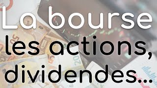 Bourse  action dividende plusvalue obligation bénéficeles bases de la finance 📈💼 [upl. by Nicoline]