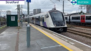 Trains at Stratford 20072024 [upl. by Nivac267]