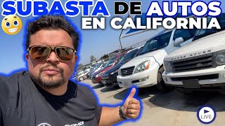 Subastas de autos en California como comprar un auto en subasta [upl. by Katherine]