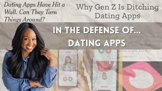 Everyone Hates Dating Apps Heres Why I Dont [upl. by Enilrae]