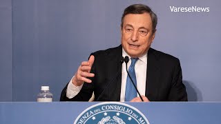 Draghi al Quirinale quotRaggiunti obiettivi governo avanti indipendentemente da chi ci saràquot [upl. by Ardnohsed995]