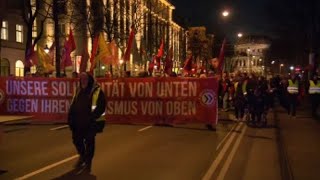 Rechtsextremer Sellner Strache und Lugner bei Akademikerball in Wien [upl. by Allistir]