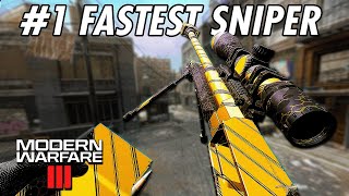 Meet the 1 FASTEST SNIPER in Modern Warfare 3 [upl. by Wunder681]