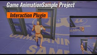 Game Animation Sample  INTERACTION SYSTEM  Using Interact Plugin [upl. by Anertak]