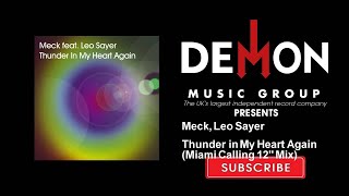 Meck Leo Sayer  Thunder in My Heart Again  Miami Calling 12quot Mix [upl. by Alexandra]