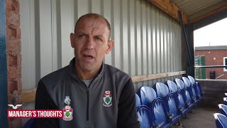 Manager Interview  Ruthin Town vs CPD Bae Colwyn  17th September 2022 [upl. by Arawaj108]