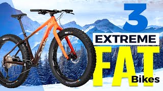 3 Extreme Fat Bikes for Winter Riding [upl. by Lipkin]