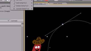 After Effects Tutorial  5  Editing the Animation Path [upl. by Ennywg]