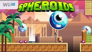 Spheroids Wii U First 20 Minutes  First Look  Gameplay ITA [upl. by Lyrak]