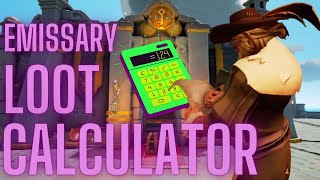 Sea of Thieves Emissary Loot Calculator [upl. by Janeva]