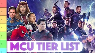 MCU Tier List  47 Movies and Shows w Loki amp The Marvels [upl. by Gilbertson215]