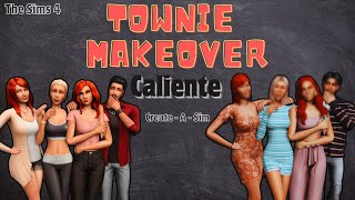 The Sims 4  Townie Makeover  Caliente [upl. by Park]