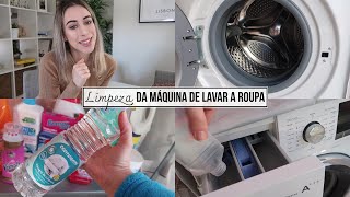 Limpeza da máquina de lavar a roupa com vinagre de limpeza [upl. by Ardrey534]