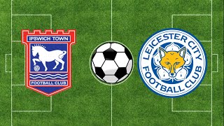 Ipswich Town vs Leicester  EFL Championship  Football Simulation PES 21 [upl. by Charlean]