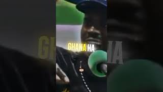 Black Sherif freestyle for Abeiku Santana at Okay FM [upl. by Inuat]