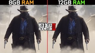 Red Dead Redemption 2  8GB RAM VS 12GB RAM  Core i7 3770  RX 570 4GB  1080p  2019 [upl. by Herve785]