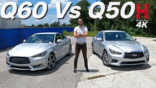 2020 Infiniti Q50 is it Better than the Infiniti Q60 [upl. by Attenauqa]