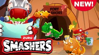 Build Your Own Fort  Dino SMASHERS  dinosaurs for kids  NEW Cartoon 💥 dinosaur eggs 🦖🥚 [upl. by Crabb]