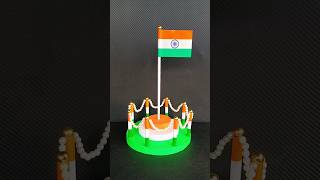 🇮🇳 Happy Independence Day Craft 🇮🇳  Cardboard amp paper Craft shorts viral trending [upl. by Suriaj]