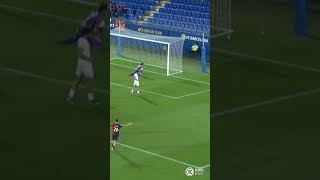 🔥 WHAT A GOLAZO 🔥 fcbarcelona lamasia tonifernandez barça [upl. by Llehcam]