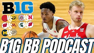 Big Ten Basketball Podcast Maryland vs Iowa Reactions  Wisconsin Survives  Purdue is too Good [upl. by Alleirbag]