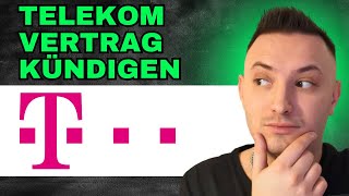 Telekom Vertrag Kündigen Online 2024  Einfache Anleitung [upl. by Adnar]