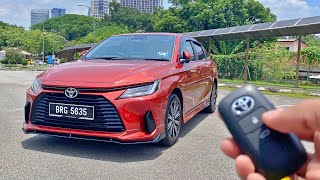 CAR ASMR  2023 Toyota Vios 15 G  Sights amp Sounds [upl. by Akitnahs]