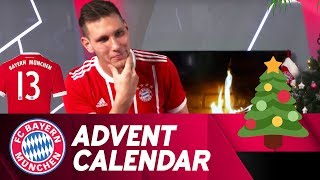 Pantomime w Niklas Süle  FC Bayern Xmas Advent Calendar 13 [upl. by Anelhtak27]