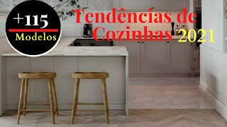 117 Cozinhas Modernas  Dicas e Tendências em 2021 [upl. by Eneri]