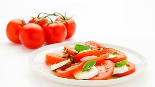 Salade de tomates bocconcini et sirop dérable [upl. by Ansell]