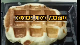 Belgian liege waffle recipe [upl. by Marlea232]