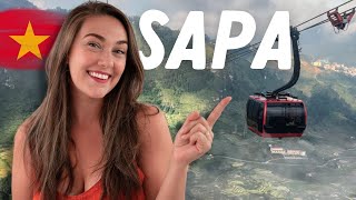 2 DAYS IN SAPA VIETNAM 🇻🇳 Fansipan Mountain  Vietnam Vlog [upl. by Marji]