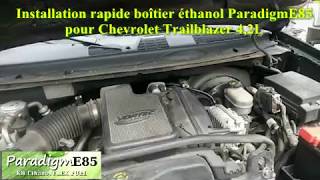 Installation kit éthanol spécifique montage rapide pour CHEVROLET Trailblazer [upl. by Piper699]