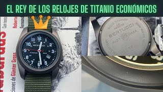 El reloj MILITAR de TITANIO DEFINITIVO Reseña del BERTUCCI A2T CLASSIC [upl. by Attekahs]