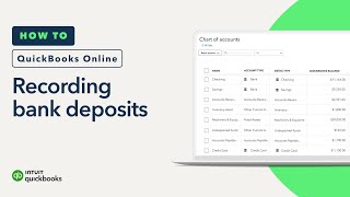 How to record a bank deposit using undeposited funds in QuickBooks Online [upl. by Smukler]