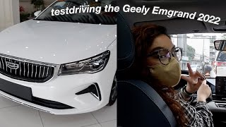 TESTDRIVING THE GEELY EMGRAND 2022 Philippines [upl. by Severen]