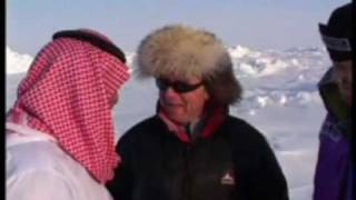 Børge Ousland meet Ibrahim Sharaf on the North Pole [upl. by Paik]