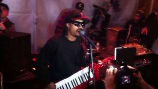 KEEPING THE WEST COAST GFUNK ALIVE  Dam Funk performance at HvW8 Gallery x Adidas quotDogg Housequot [upl. by Riana]