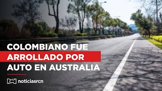 Joven colombiano de 19 años murió en Australia tras ser arrollado por camioneta [upl. by Aerdnwahs727]