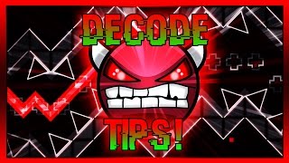 Decode By Rek3dge Tutorial Geometry Dash [upl. by Torrell881]