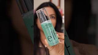 Elf Dewy Setting spray elfcosmetics elfsettingspray settingspray makeupreview beauty makeup [upl. by Kacy885]