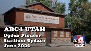 ABC4 June Update  Ogden Pioneer Stadium sprints through renovations before rodeo [upl. by Nohj]