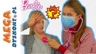 Barbie Doktor 👩‍⚕️ Zestaw lekarski 💉 Eliza u lekarza [upl. by Enidlarej]