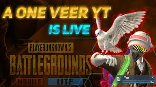 PUBG MOBILE LITE Live Stream  A One Veer YT Is Live piubglitelive [upl. by Deloris344]