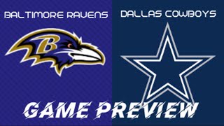 Ravens vs Cowboys Two Teams Looking To Redeem Themselves Season Defining Game RavensFlock [upl. by Tserrof]