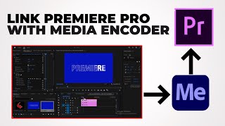 How To Export Premiere Pro Project In Media Encoder  2023 Tutorial [upl. by Punak]