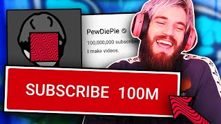 Pewdiepie Has Now Reached 100 Million Subscribers  Pewdiepie Vs TSeries [upl. by Idyak]