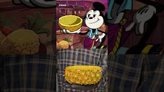 Mickey n Minnies FryOff Street Food Scramble🍍🍚 shorts mickeymouse friedrice disney [upl. by Niamreg]